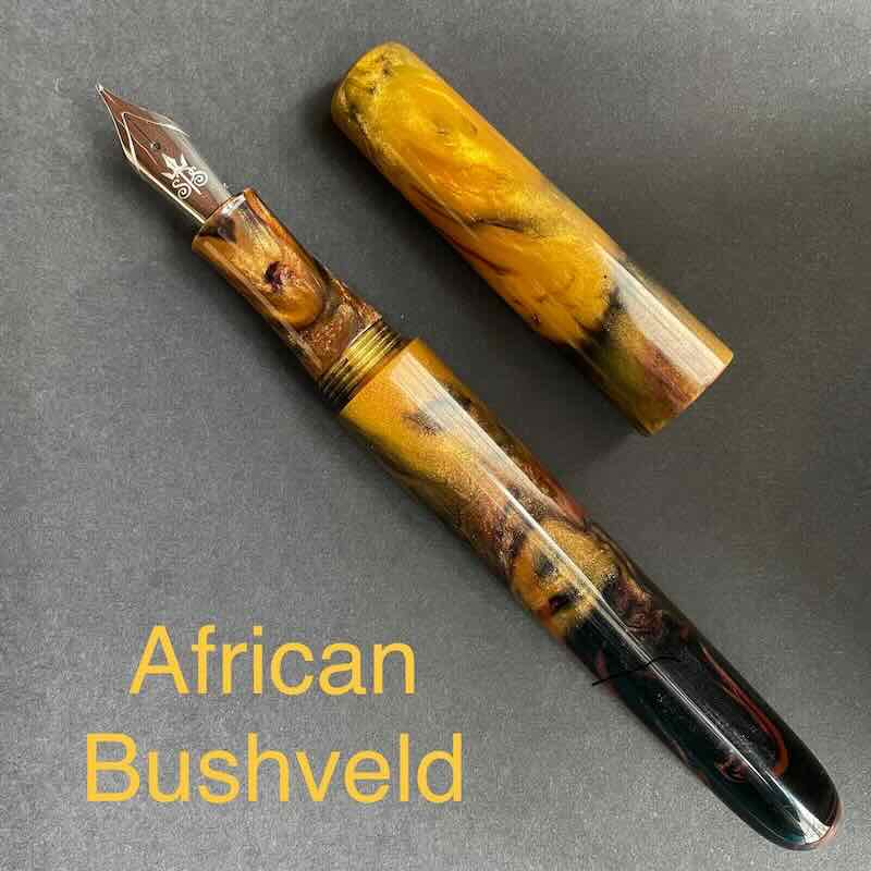The African Bushveld model fountain pen