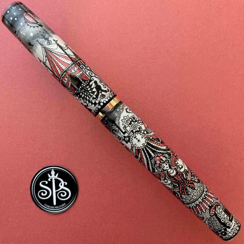 [Sold] Cirques des Rêves hand-painted fountain pen - Image 7