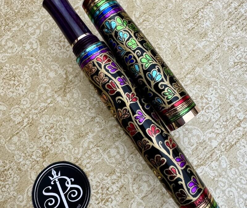 Garlands of the Fey Folk fountain pen