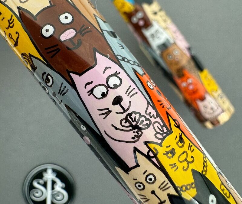 It’s Raining Cats fountain pen