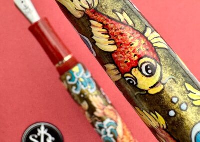 Nishikigoi hand-painted fountain pen