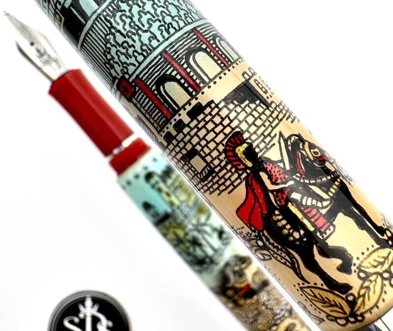 Ben-Hur hand-painted fountain pen