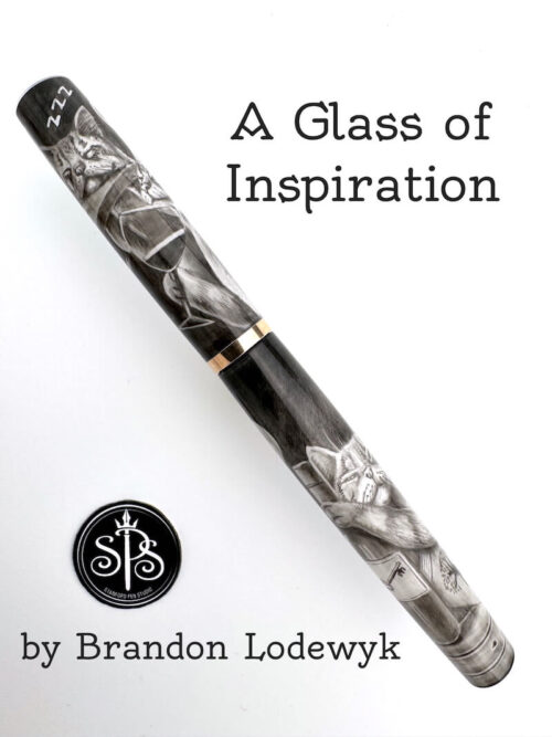 A Glass of Inspiration fountain pen