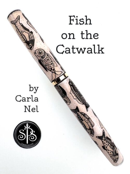 Fish on the Catwalk fountain pen